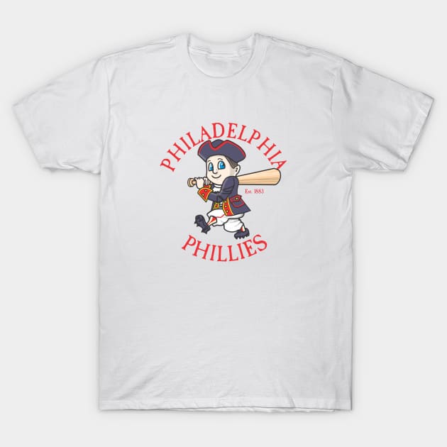 Phillies Phil T-Shirt by Tom Stiglich Cartoons